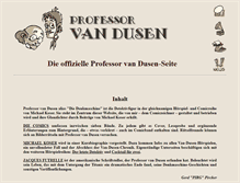 Tablet Screenshot of profvandusen.com